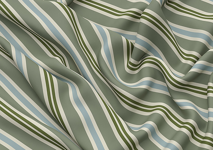 The British Stripe Co. Charles, Highlands No.1 - Roman Blind - Image 4